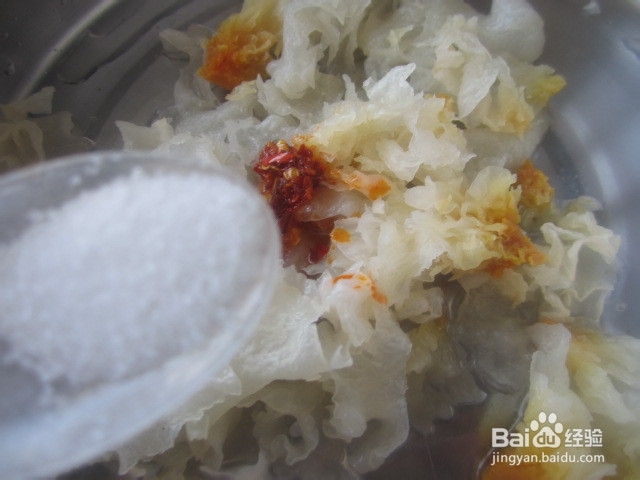 抢拌小菜-拌银耳