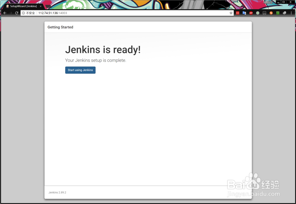docker portainer安装jenkins