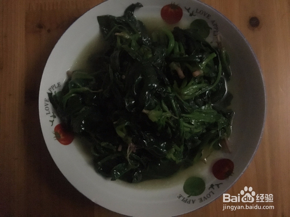 在家里菠菜怎么炒