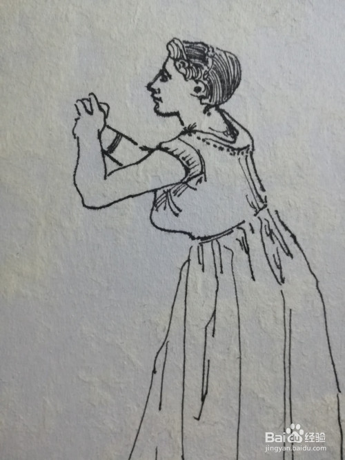 简爱插图简笔画