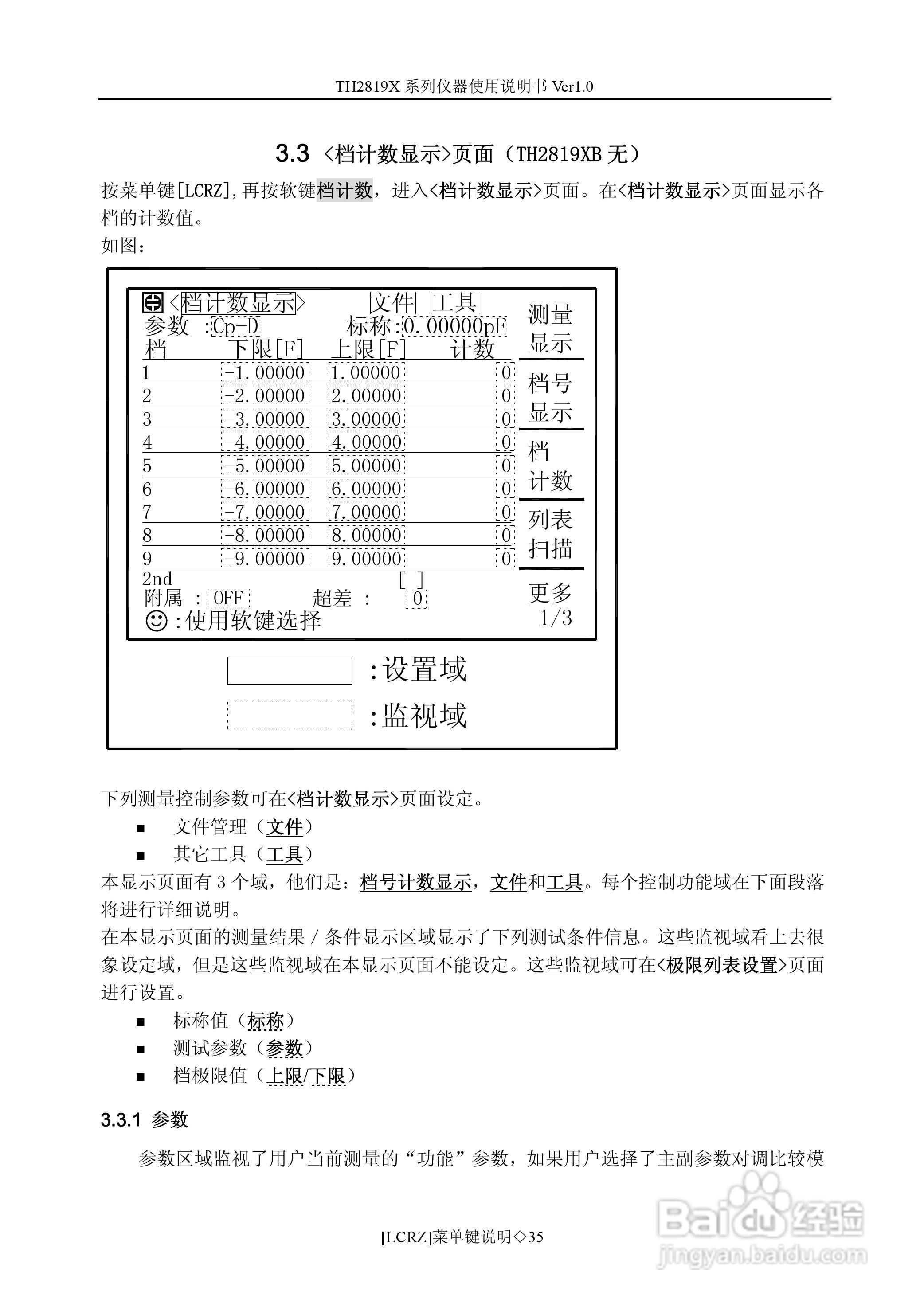 锦流源电子TH2819X LCR数字电桥使用说明书:[4]