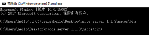 win10上安装Nacos1.x过程步骤