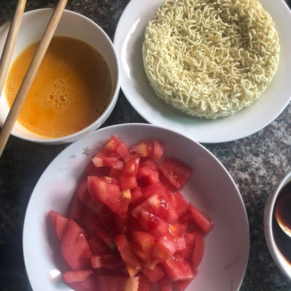 西红柿鸡蛋焖面
