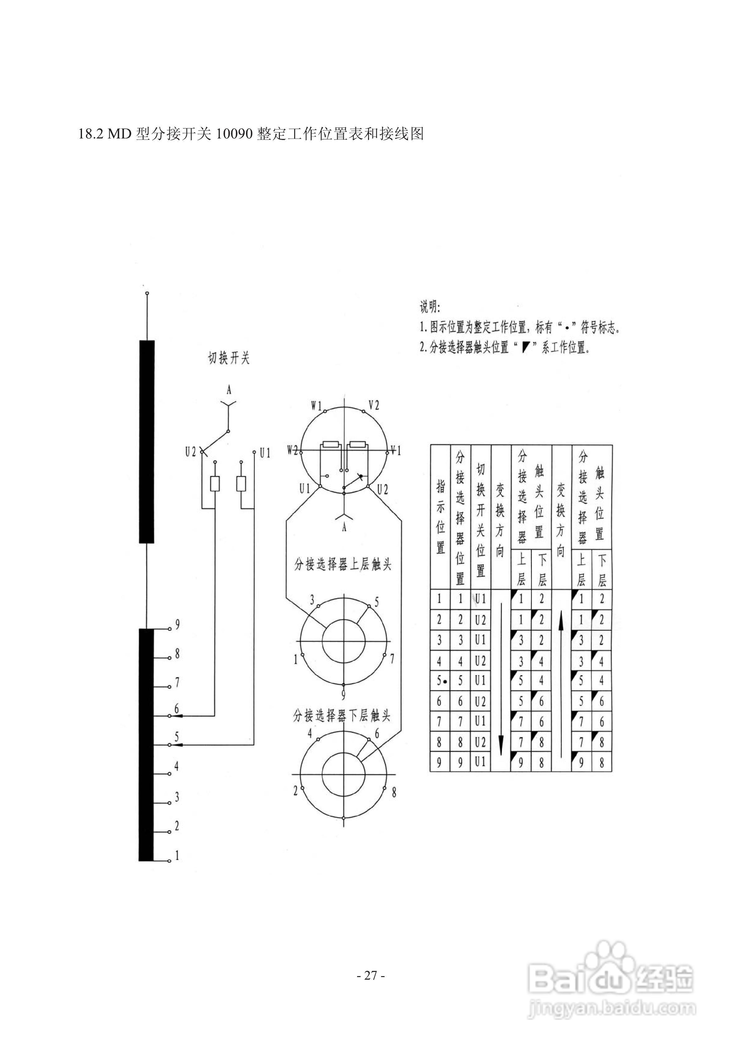 长征电力MD有载分接开关说明书:[3]
