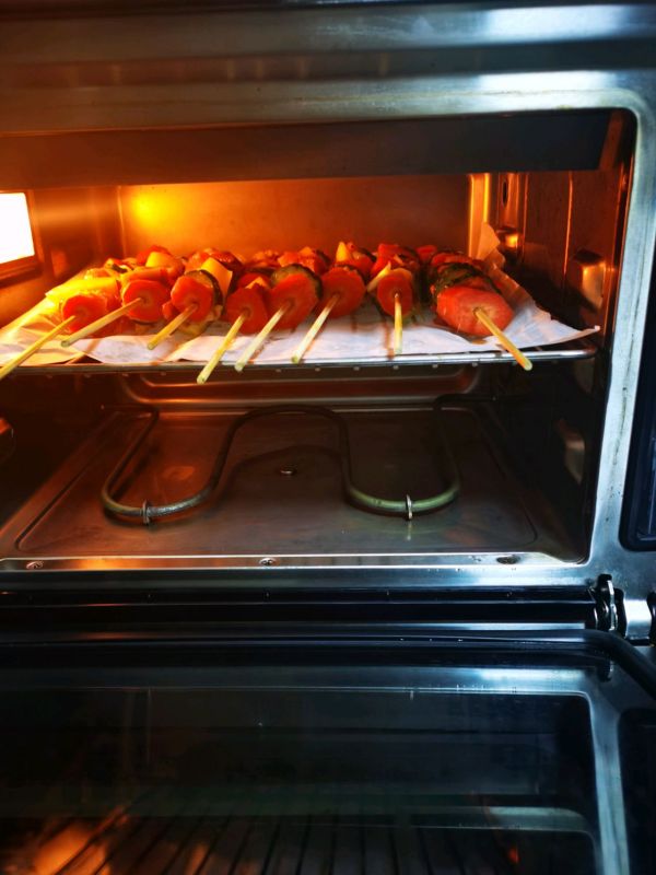 韩式鲜蔬烤肉串