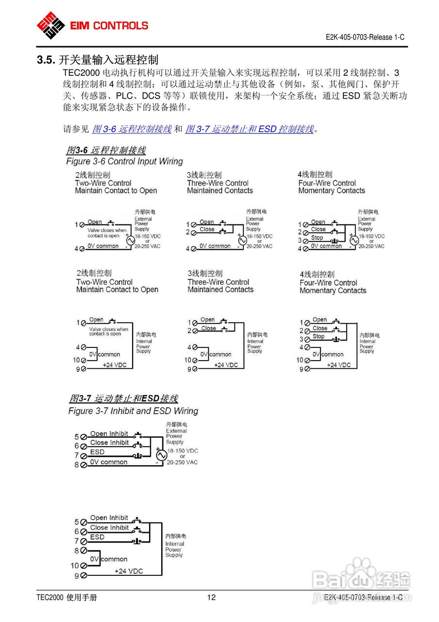 EIM电动执行器TEC2000使用手册:[2]