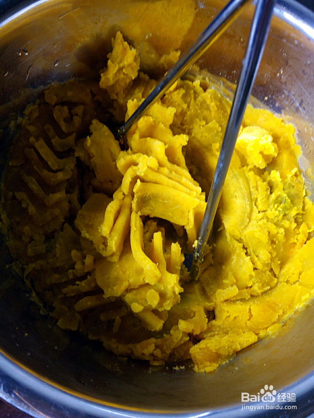 超好吃的豆沙南瓜糯米饼