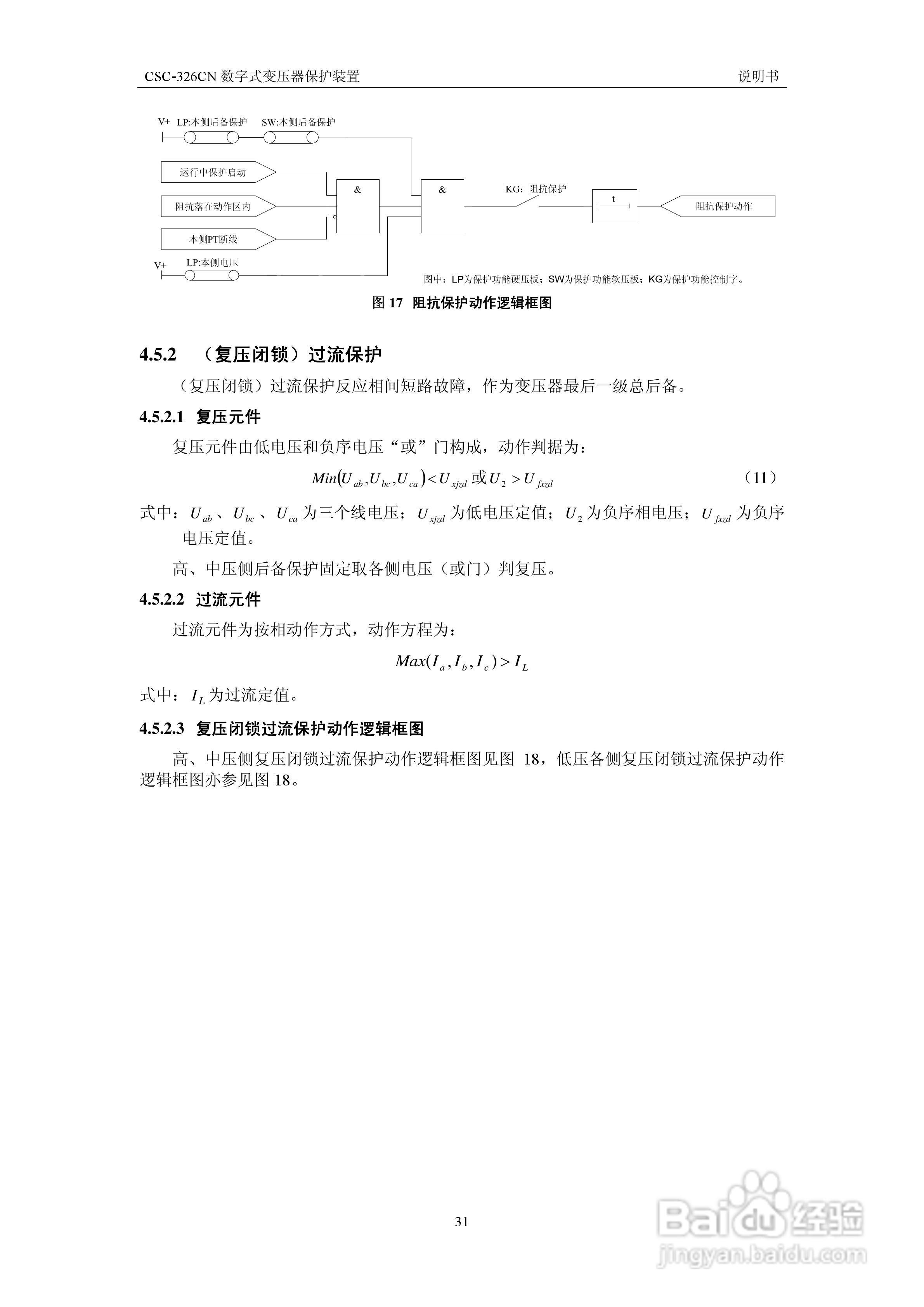 CSC-326CN数字式变压器保护装置说明书:[4]