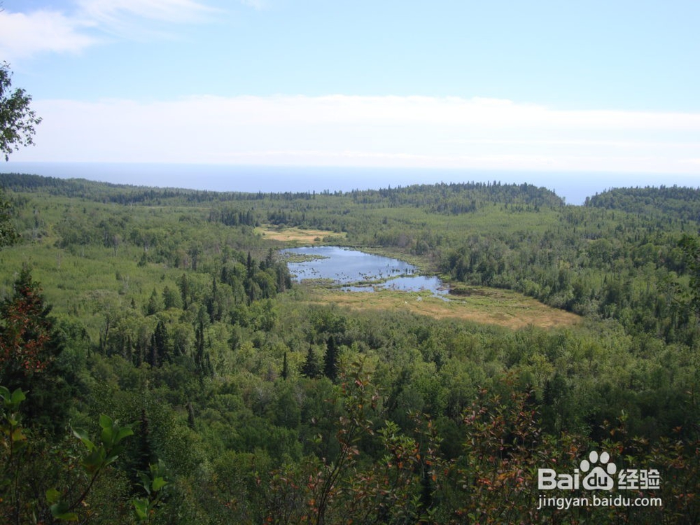 徒步爱好者的旅游圣地之一苏必利尔步道