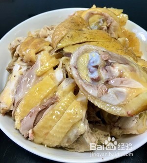 经典家常白切鸡
