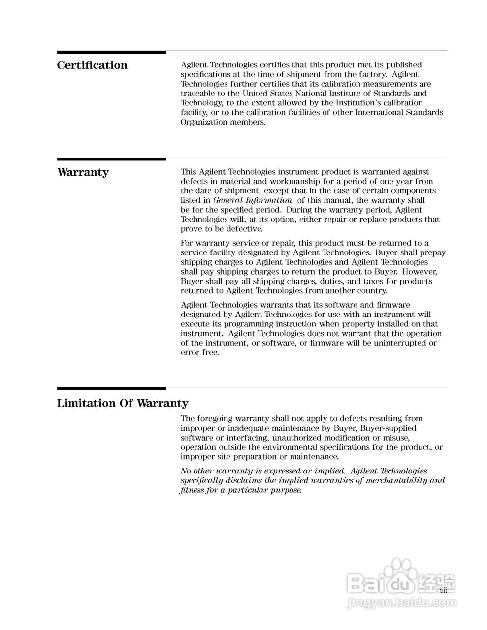 HP4291B分析仪说明书:[2]