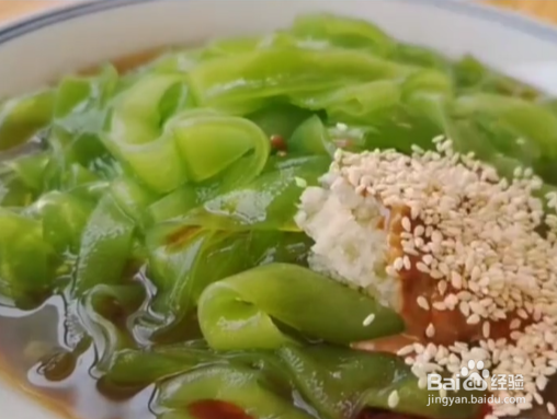 黄瓜凉皮的简单做法