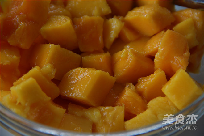 夏日清凉品——芒果沙冰