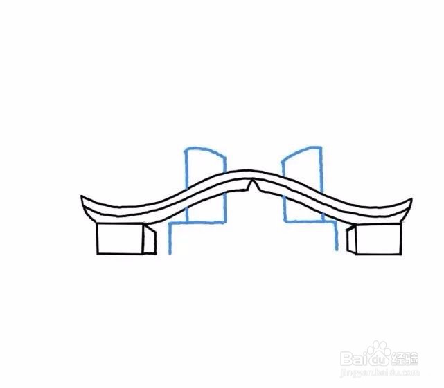 深圳标志性建筑简笔画