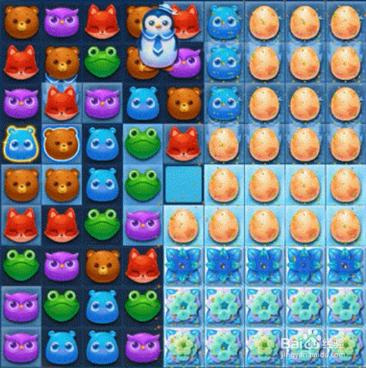 开心消消乐4844关通关攻略