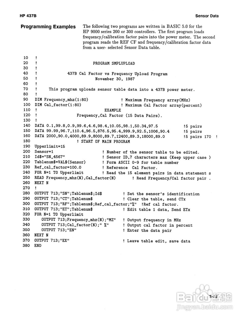 HP-437B功率计说明书:[12]