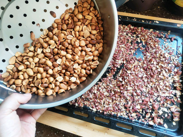 自制花生酥，只需三种原料