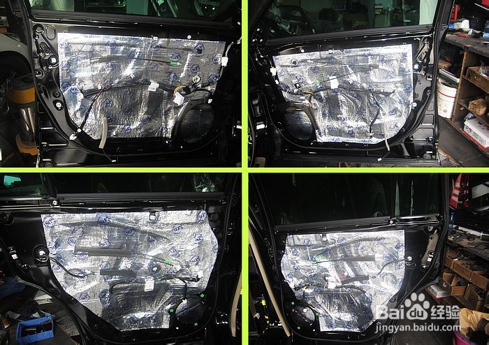 汽车音响改装：[12]汉兰达全车俄罗斯STP隔音