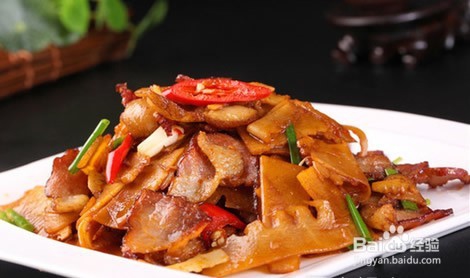 竹笋炒腊肉的制作方法
