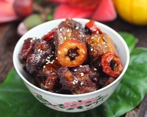 山楂排骨制作过程