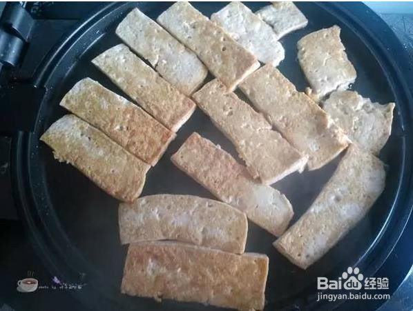 香煎豆腐的家常做法