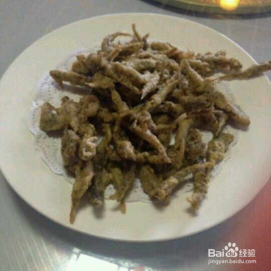 干炸小鱼的做法