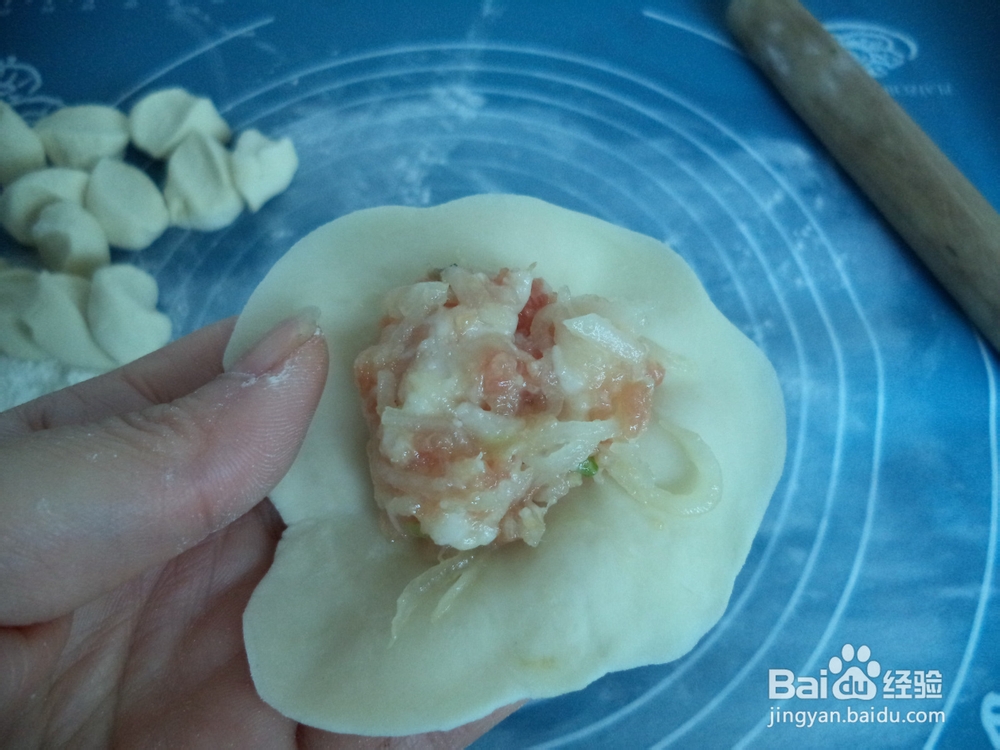 家常白萝卜猪肉饺子