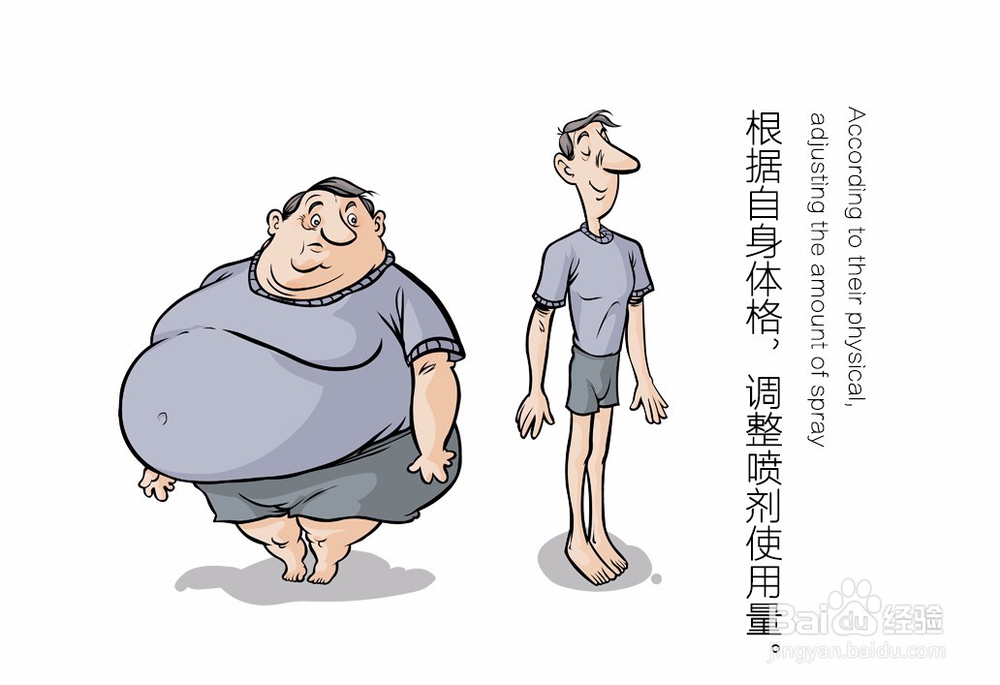 男士喷剂的使用方法