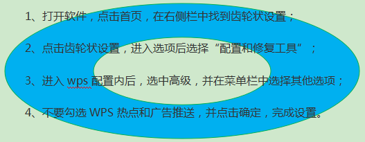 如何关闭WPS中的弹窗广告？