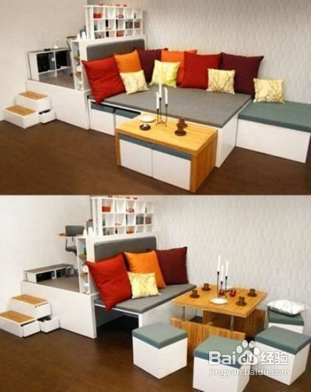 空间收纳改变蜗居家小空间的大杰作