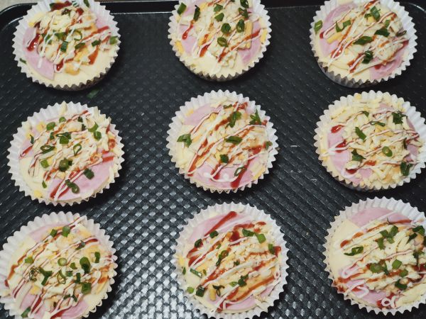 芝士火腿小面包