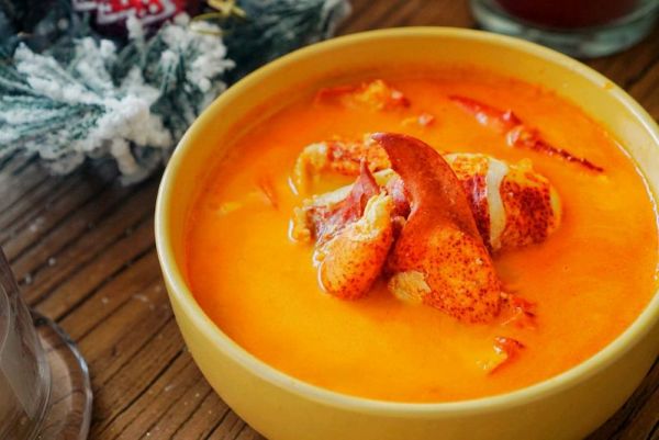 香浓芝士龙虾汤