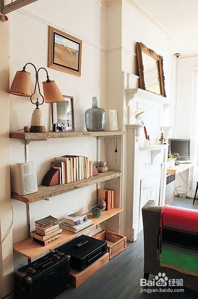 怎么自制客厅书架