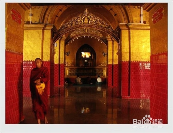 古老的缅甸马哈木尼寺游记