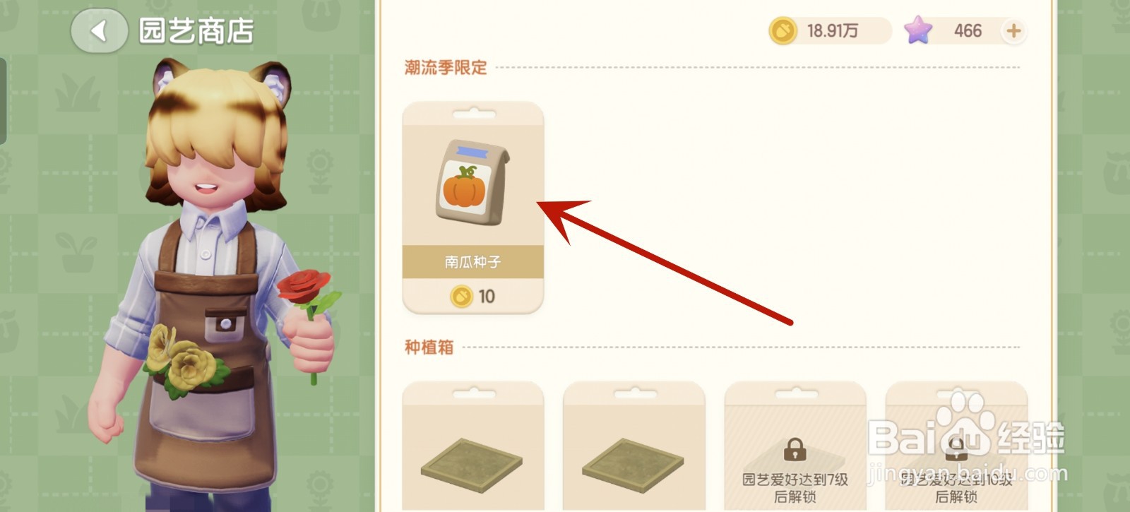 心动小镇怎么获得南瓜种子