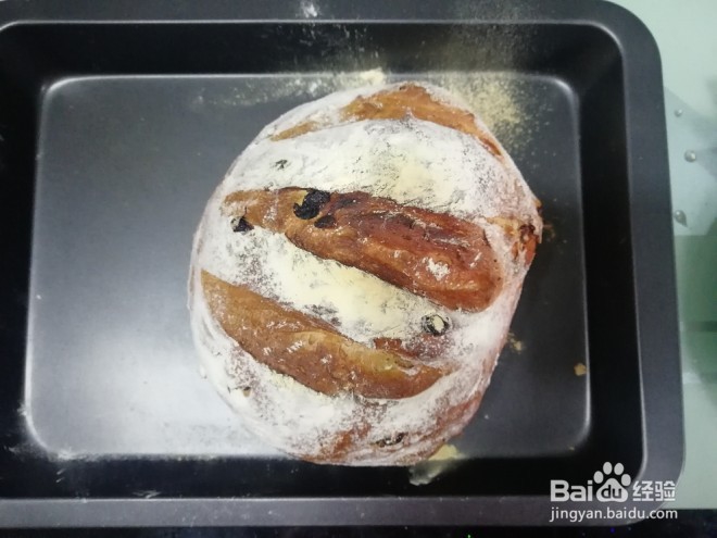 全麦高纤核果欧包的做法