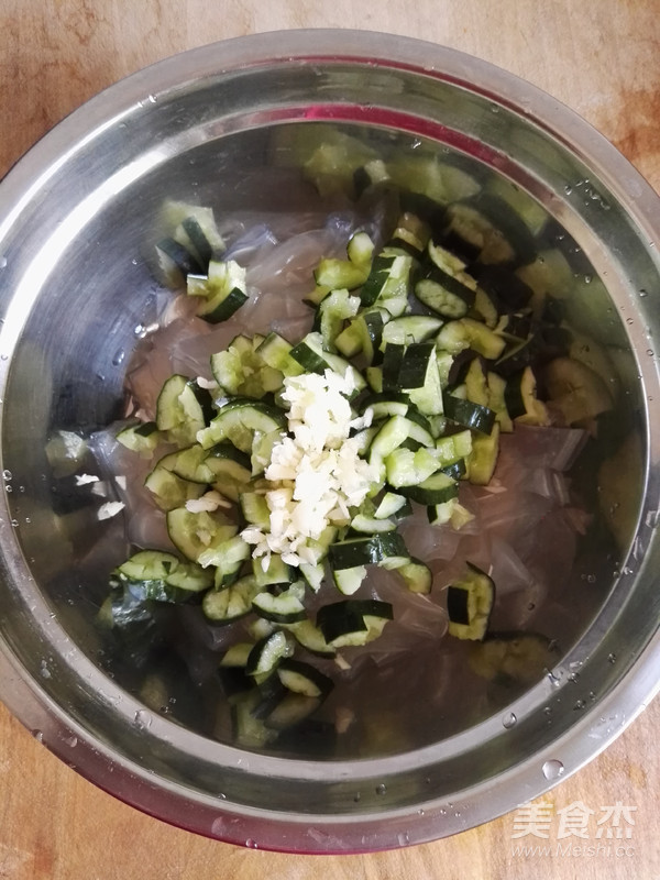 拉皮拌黄瓜的做法