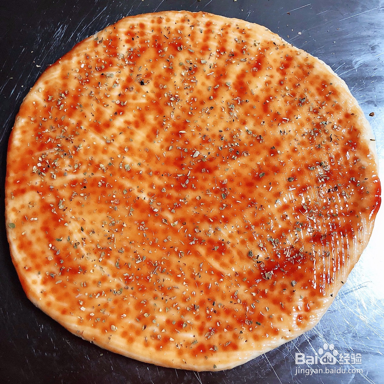 培根虾仁披萨的做法