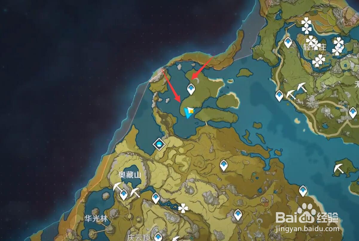 原神冒险家丹迪位置在哪