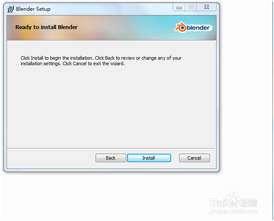 怎么安装Blender?