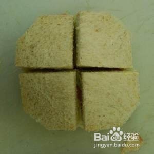 全麦火腿土豆泥三明治的做法