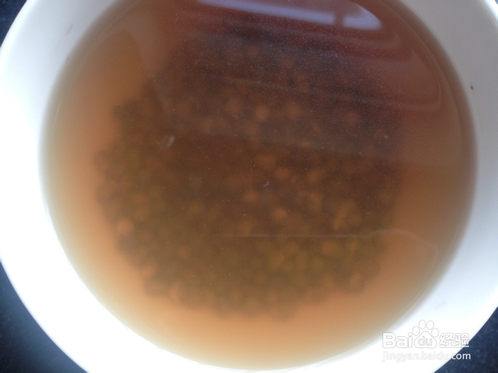 夏季冷饮之绿豆牛奶沙冰