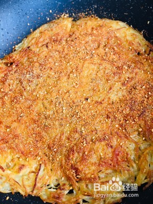 超绝美味土豆丝煎饼