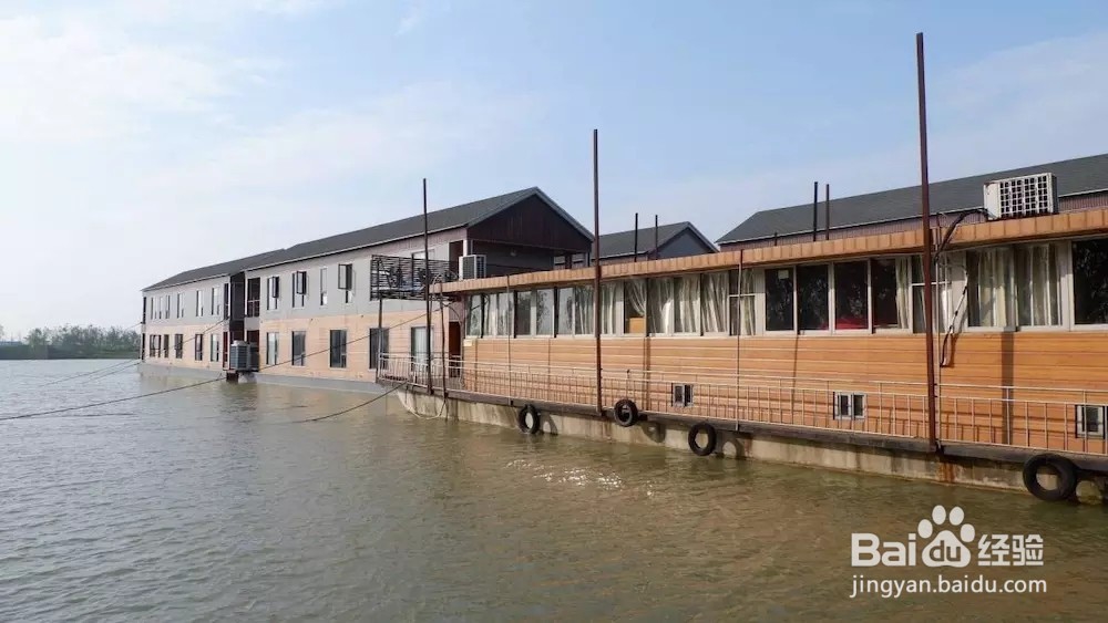 浪漫的高邮湖船屋民宿