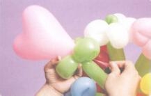 魔法气球造型系列之小花盆