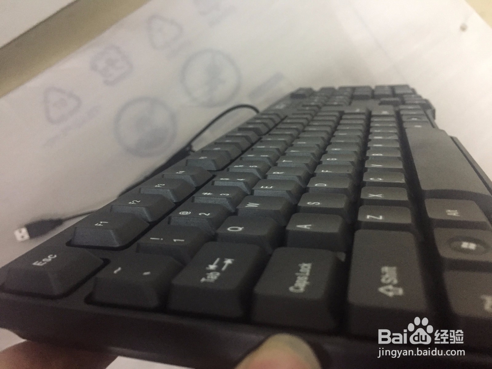 森松尼杀手锏SK-402简约时尚键盘开箱晒物