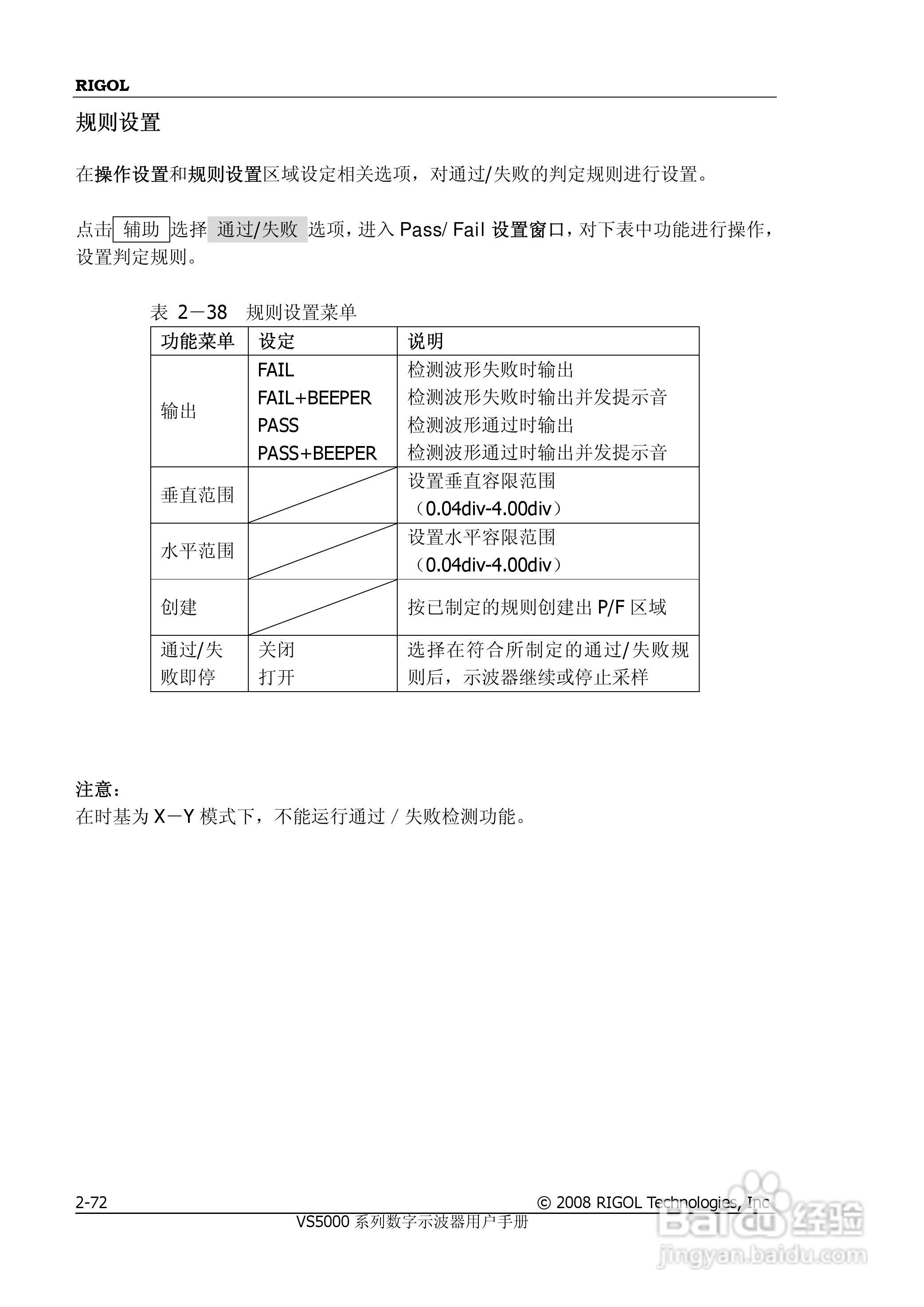 普源VS5000系列虚拟示波器说明书:[11]