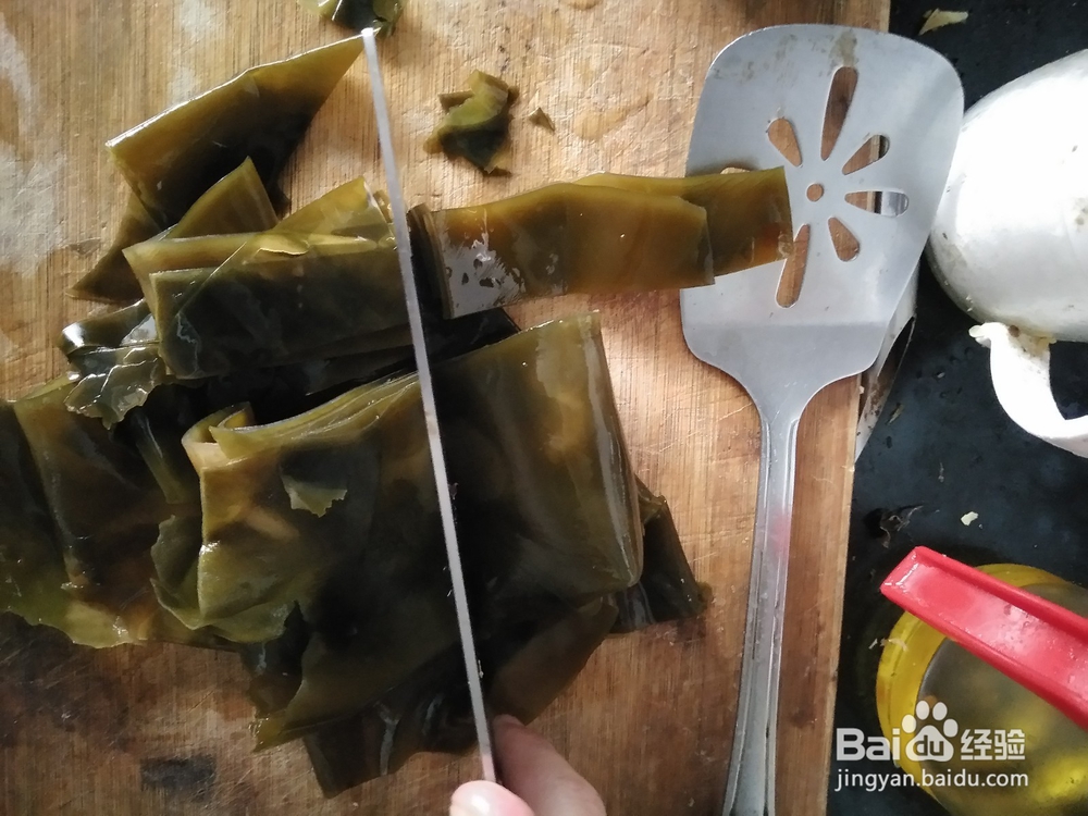 海带鸭蛋清汤