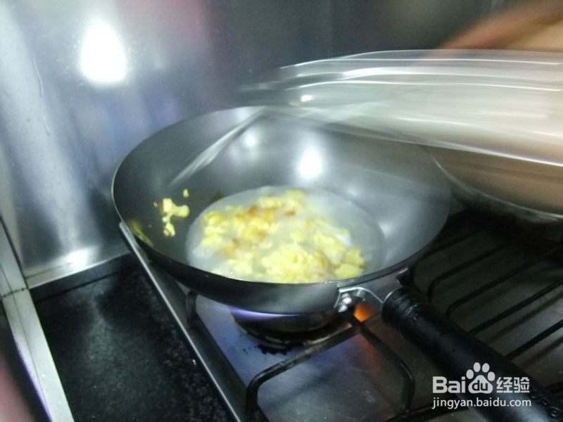 自己动手-豌豆尖鸡蛋汤