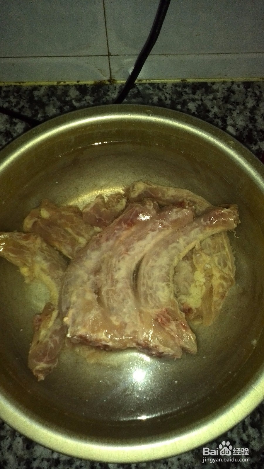 用电饼档做鸡脖